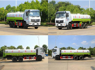 東風后雙橋灑水車 高效城市環(huán)衛(wèi)的可靠伙伴